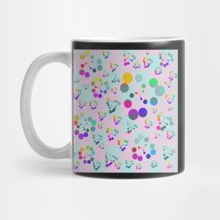 Colorful Rainbow Spots Pattern Mug